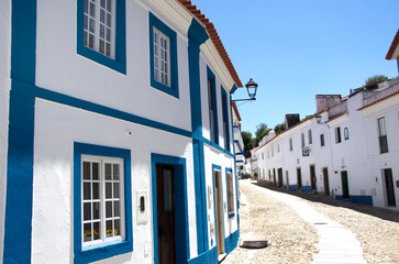 Street of old village, Brotas, south of Portugal