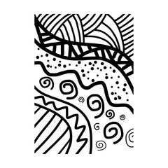 Abstract art design vector modern and contemporary for wall art, wall decor, print, poster, frame, canvas and home decor.