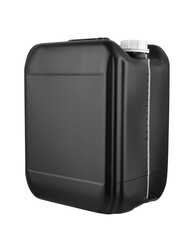 Black Canister on white