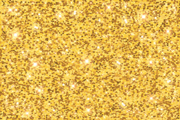 Golden shimmering Glitter wallpaper background
