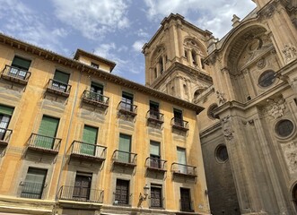 Pasiegas square Granada. Spain