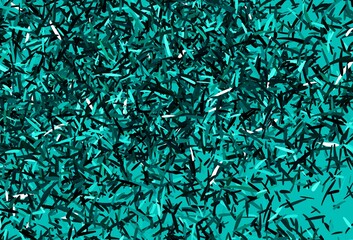 Dark Blue, Green vector background with straight lines.