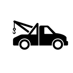 Tow Truck Vector Illustration