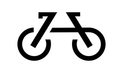 bicycle logo icon