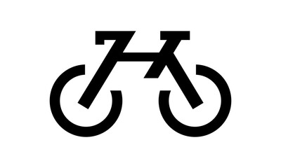 lineart bike vector