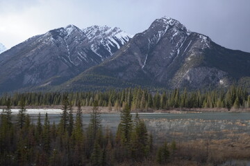Fototapeta na wymiar Banff Landscape and Nature Photos