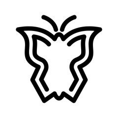 butterfly icon or logo isolated sign symbol vector illustration - high quality black style vector icons
