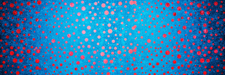 小さな粒子の水玉模様