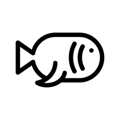 fish icon or logo isolated sign symbol vector illustration - high quality black style vector icons
