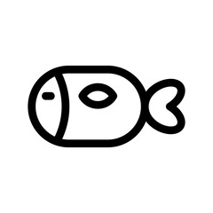 fish icon or logo isolated sign symbol vector illustration - high quality black style vector icons
