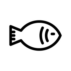 fish icon or logo isolated sign symbol vector illustration - high quality black style vector icons

