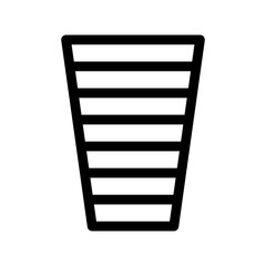 glass icon or logo isolated sign symbol vector illustration - high quality black style vector icons
