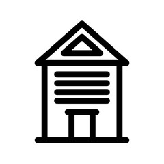 house icon or logo isolated sign symbol vector illustration - high quality black style vector icons
