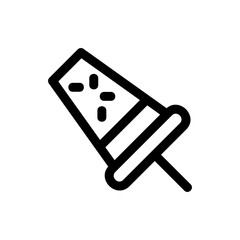 lolly icon or logo isolated sign symbol vector illustration - high quality black style vector icons
