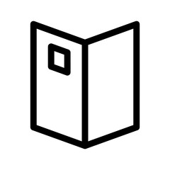 open icon or logo isolated sign symbol vector illustration - high quality black style vector icons
