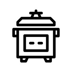 pot icon or logo isolated sign symbol vector illustration - high quality black style vector icons
