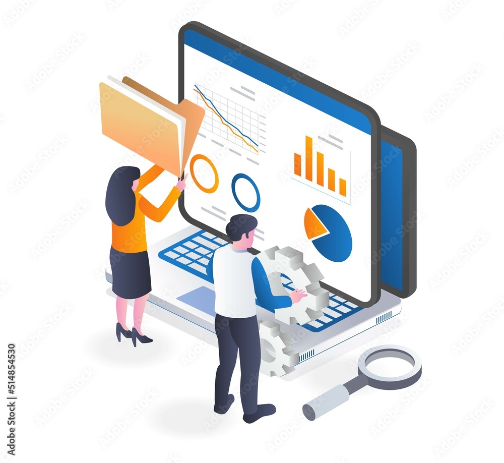 Poster transformation technology digital data analyst