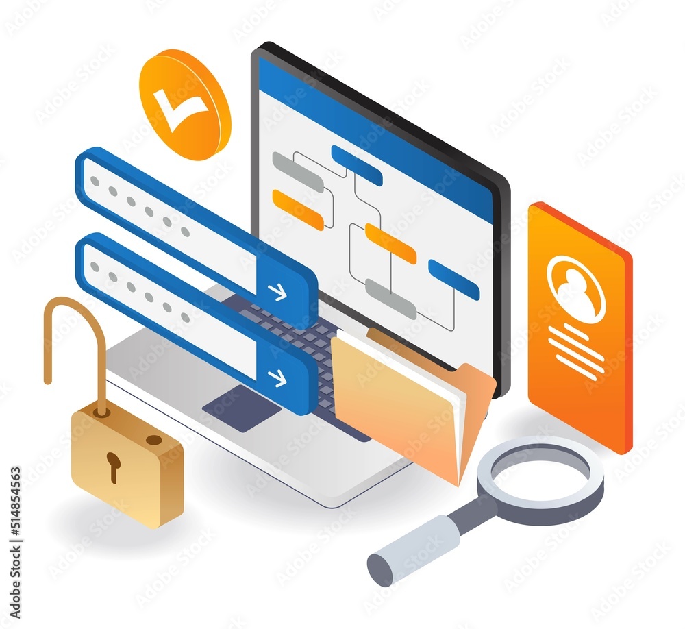 Aufkleber private network data security
