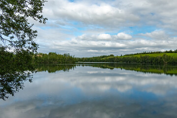 Reflections on Matanuska Lake
