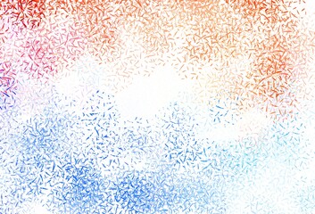 Light Pink vector layout with flat lines.