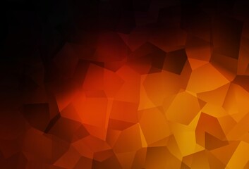 Dark Red vector backdrop with memphis shapes.