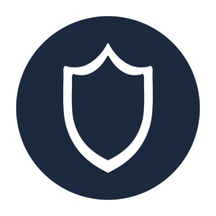 Shield Icon in trendy flat style isolated on grey background. Shield symbol for your web site design, logo, app, UI. 
