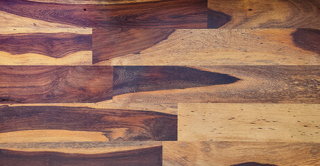 background with quality wooden slats of a parquet, for a floor or a wall - horizontal background...