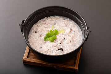 十六穀米のお粥