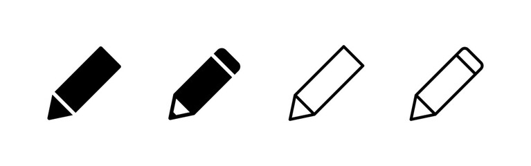 Pencil icon vector. pen sign and symbol. edit icon vector