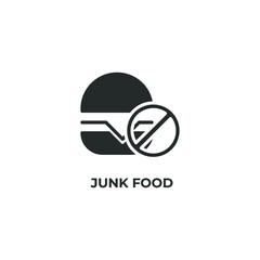 junk food vector icon. filled flat sign for mobile concept and web design. Symbol, logo illustration. Vector graphics
