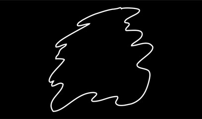 it is some random shapes stroke for your design projects