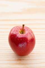 Simple apple with water