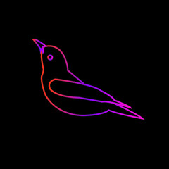 illustration of a bird paradise.