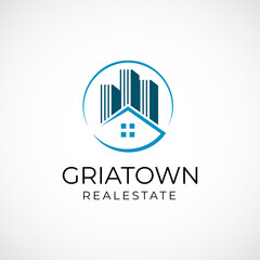 Real estate logo design