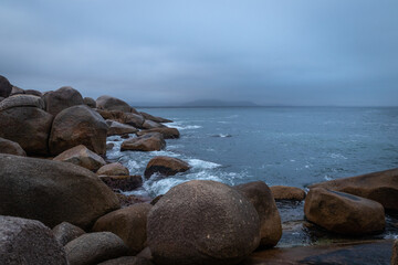 rocks on the beach