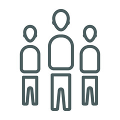 (casual and business style). Vector photo placeholder for social networks, resumes, forums and dating sites. Male and female 