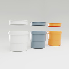 3d visualization, Polypropylene sewer pipes with noise reduction - Compensation pipe