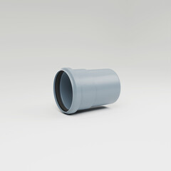 3d visualization, Polypropylene sewer pipes with noise reduction - Compensation pipe