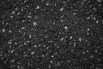 Black asphalt road texture background.