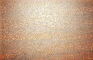 朝顔の背景　銅板