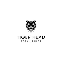 Tiger logo design icon template