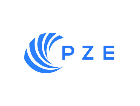 PZD Flat accounting logo design on white background. PZD creative initials Growth graph letter logo concept. PZD business finance logo design.
