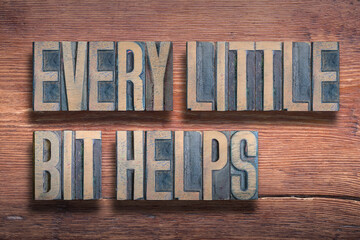 every little bit wood