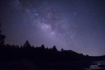 Fototapeta premium starry night sky