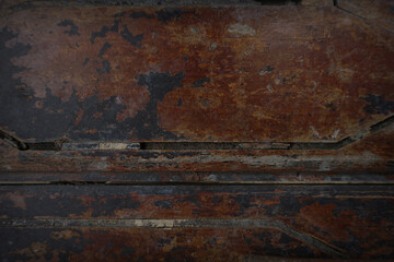 The texture of the old wood with a beautiful pattern