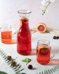 A refreshing drink for summer