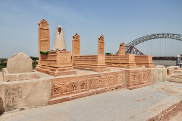 Tomb Of Seven Sisters, Sateen Jo Aastan in Sukkur, Pakistan