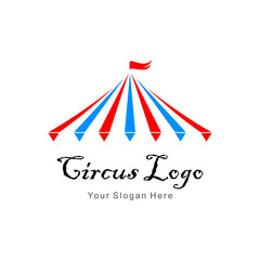 circus tent  logo