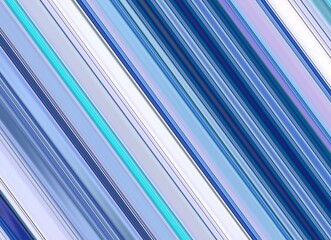 wavy but parallel diagonal lined stripes in many shades of blue