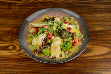Caesar salad in the author's presentation